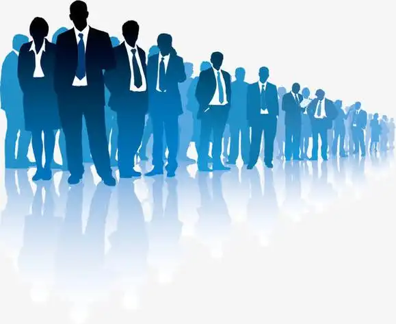 商务人物剪影免抠素材免费下载_觅元素51yuansu.com