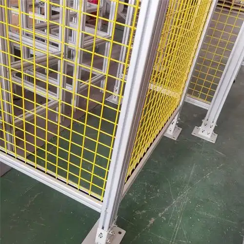 机械设备安全防护围栏 车间办公隔断 铝型材安全护栏厂家 来图定制