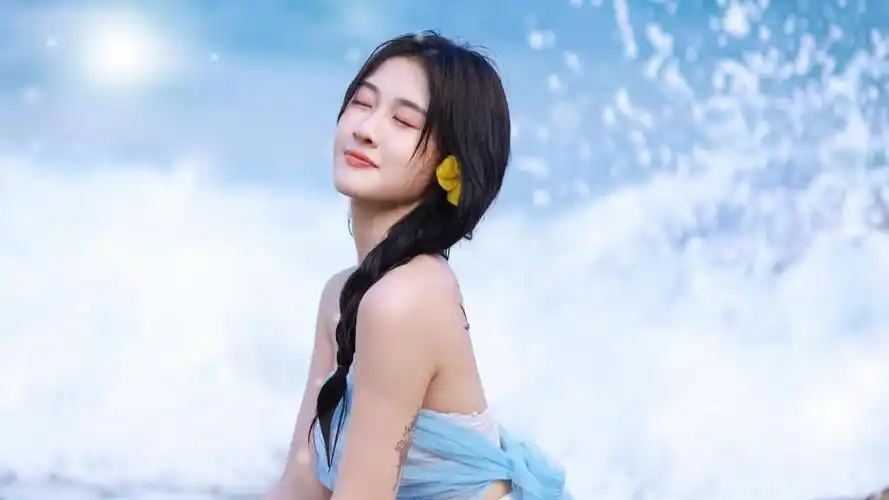海边情凉美女写真