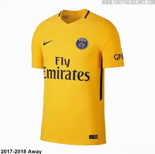 巴黎202223赛季第四球衣配色曝光黑色为主搭配黄色标志