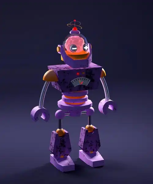 c4d卡通人物模型