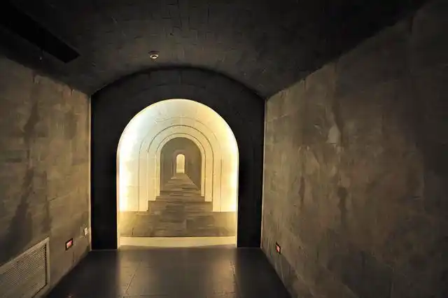 明孝陵地宫内景