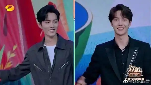 肖战小朋友要交作业了王一博老师检查亲自教过的天天舞蹈