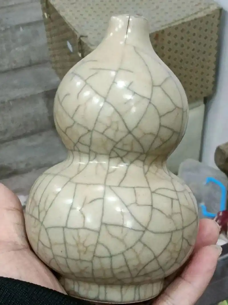 米黄釉色!金丝铁线!酥油光!紫囗铁足!哥窑所 - 抖音