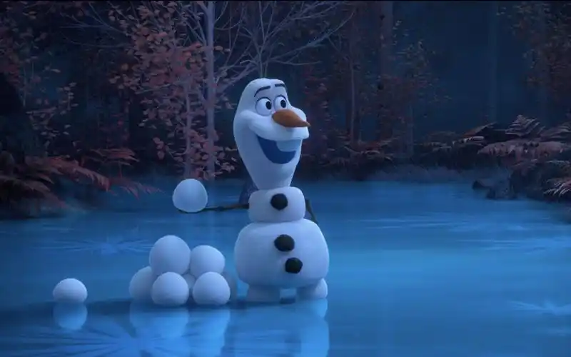 完整版冰雪奇缘动画衍生短片和雪宝宅在家