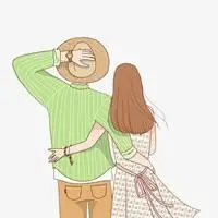 简单单一的情侣头像_微信头像图片大全