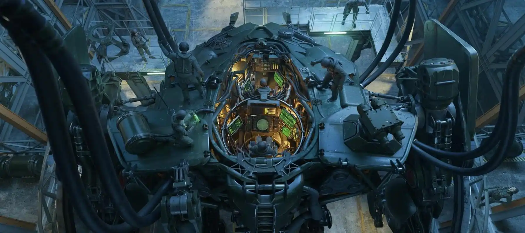 建模欣赏:min guen联合设计:mech squad 机甲宇宙系列.