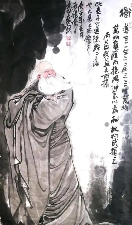 一直被模仿,从未被超越,佛道人物国画大师李志远先生精品欣赏