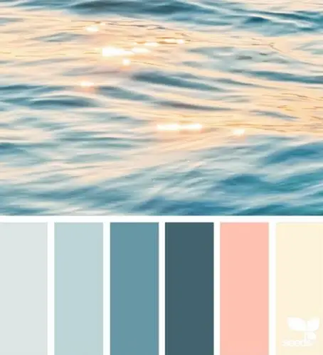 配色|适用于夏天的清爽配色指南 渐变色和过渡色也很