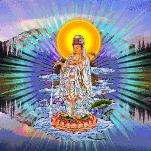 大慈大悲救苦救难观世音下凡祝你常年百岁身体健康