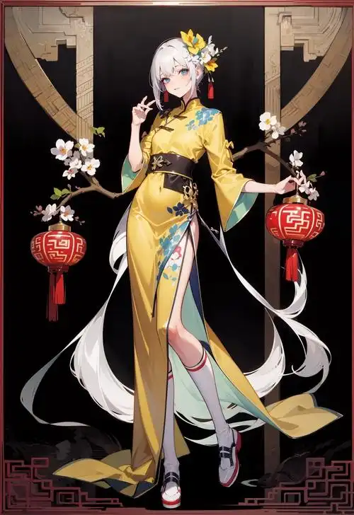 ai设计服装～古装少女!～#二次元原创 #ai绘画 #原神 - 抖音