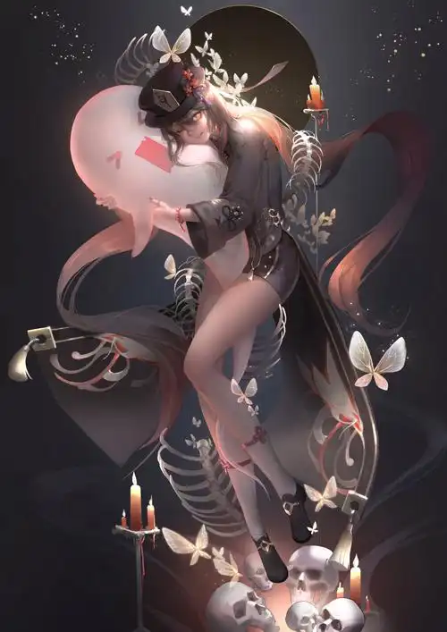 原神胡桃全身立绘