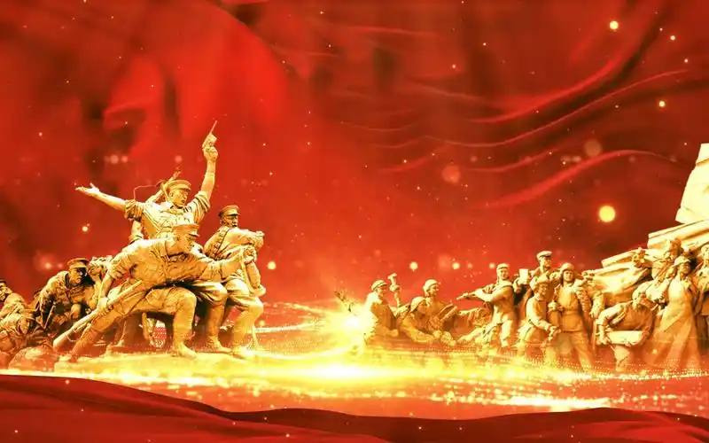 红色led循环背景视频素材