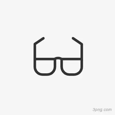 矢量眼镜图标png素材透明免抠图片图标元素
