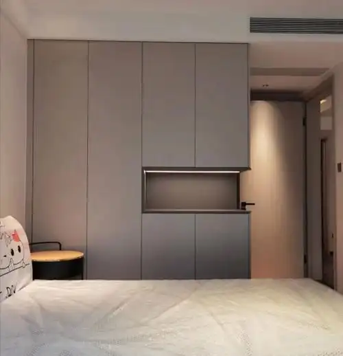 生活薯@生活研究#我家的柜子长这样  #高端全屋定制  #万华禾香板