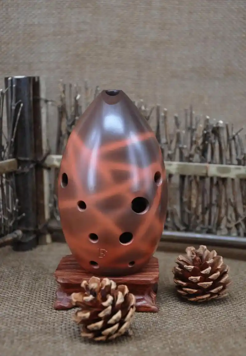 七星埙十孔熏烧款单腔梨型埙 中梨 瘦梨.#埙 #七星埙 单腔 - 抖音