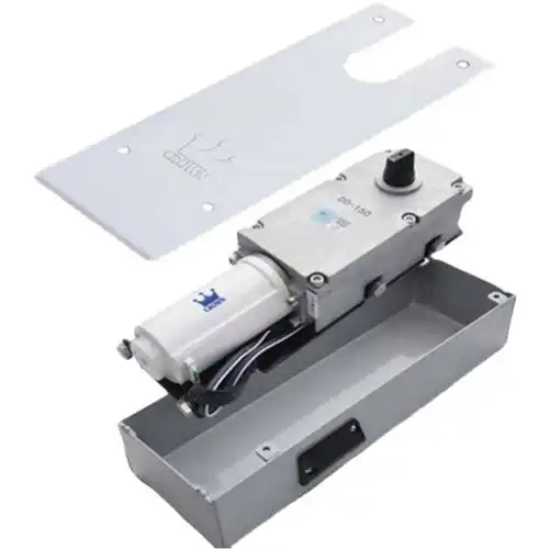 上海皇冠电动弹簧dd150智能感应自动开门门机地弹簧