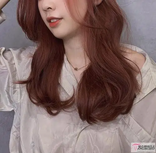 2021必染发色推荐暖金橘沙漠褐等夕阳系发色可爱又显气色