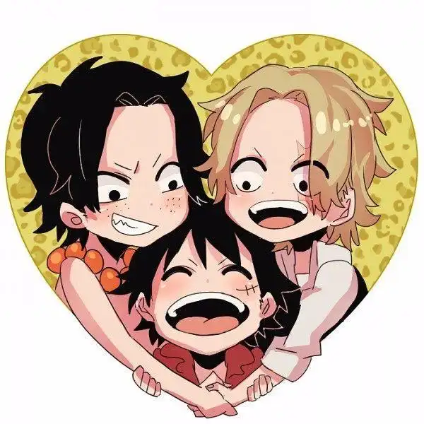 《海贼王》萌萌的海盗图集3——三兄弟特辑