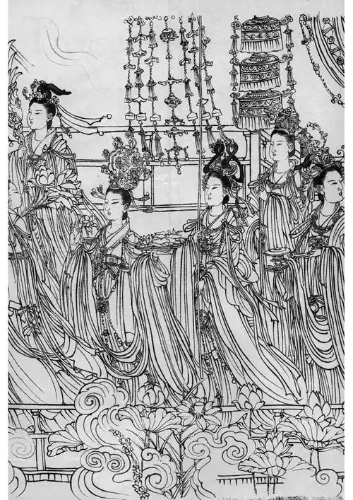 八十七神仙图白描