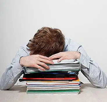 疲倦,商务,男人,睡觉