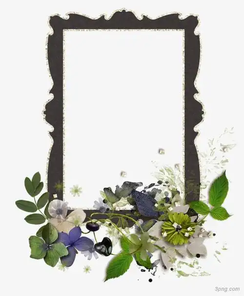 边框长方形png素材透明免抠图片装饰效果