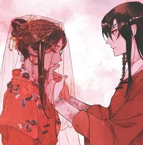 天官赐福花城谢怜高清无水印情头壁纸