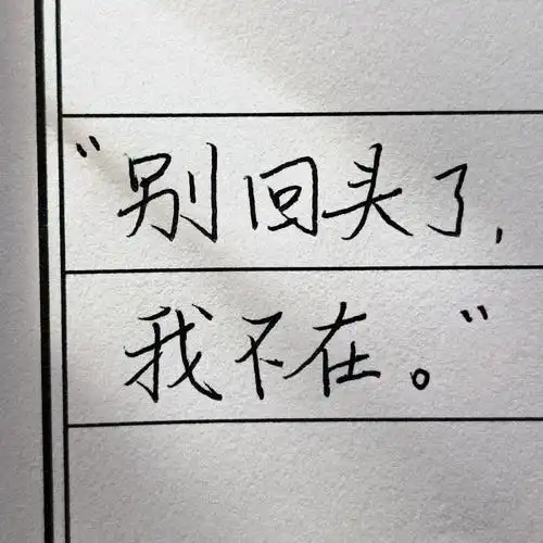 93"别回头了,我不在"93"没说再见,就真的再也没见"93"我在规划