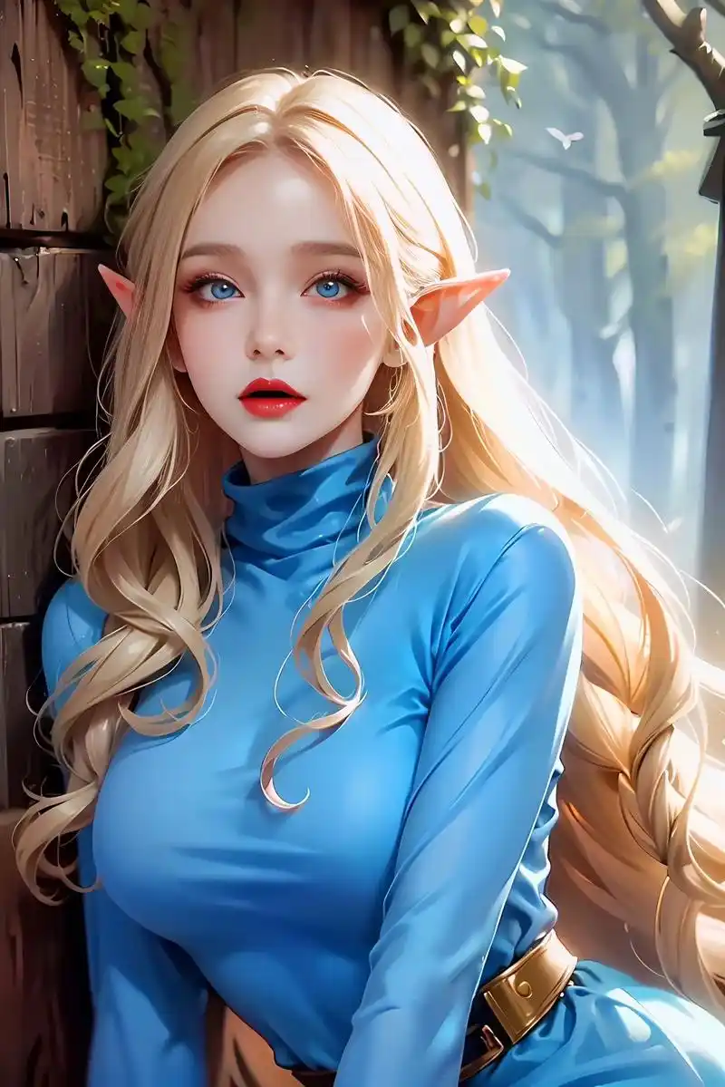 ai绘画写实风精灵少女壁纸 唯美系.#壁纸 #二次元 #ai - 抖音