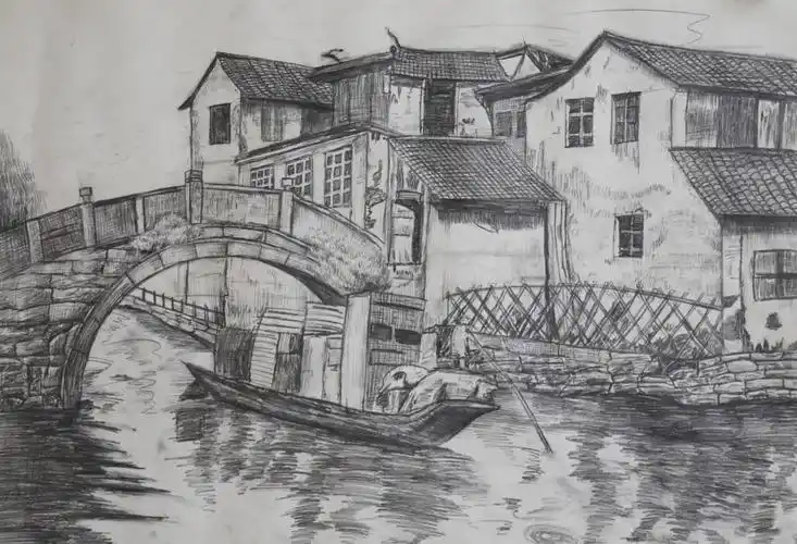 《素描风景》2018级19班  宋万里