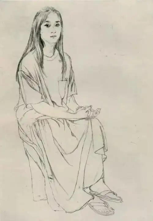 最精炼的线条画出最浓的速写味——何家英