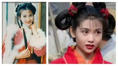 刚出道时的蔡少芬和邱淑贞长得好像,下面请看图片.