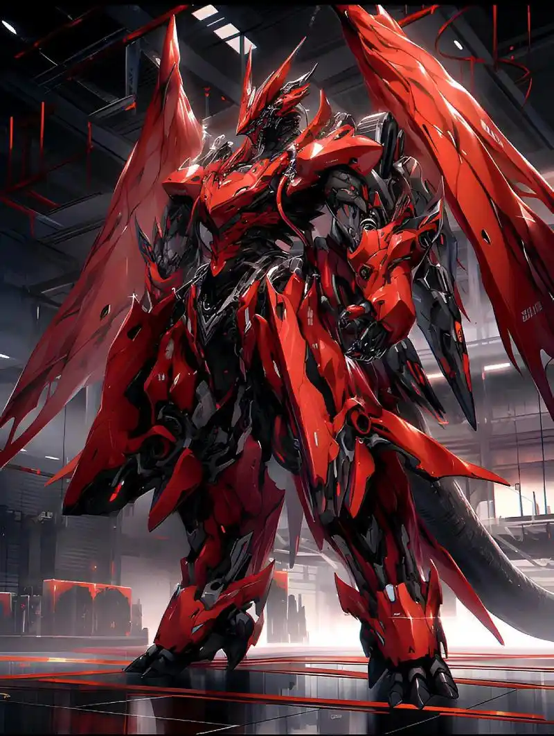 动漫# #插画# #机甲