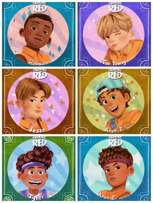 turningred青春变形记姐妹们的欧巴