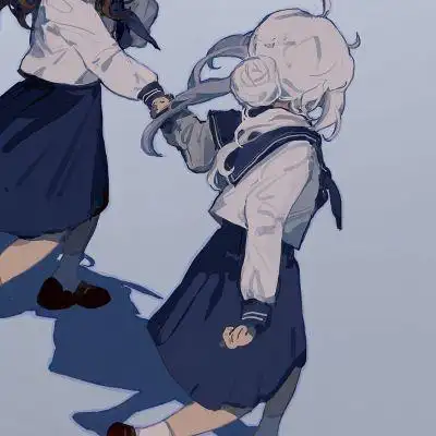 动漫双人神仙闺蜜头像图片