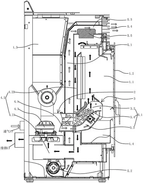 cn209763042u_一种真火壁炉有效