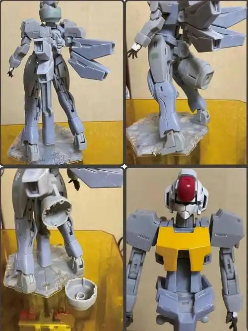 万代不出自己做3d打印自制月之女神高达