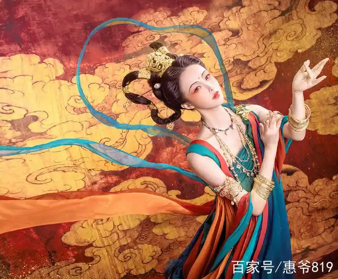 敦煌飞天女#古装#仙女装