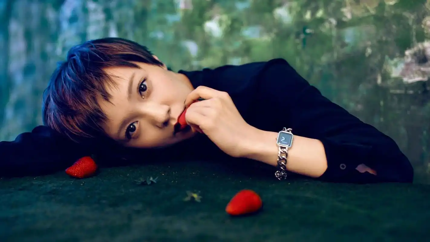 短发女神郭采洁壁纸图片