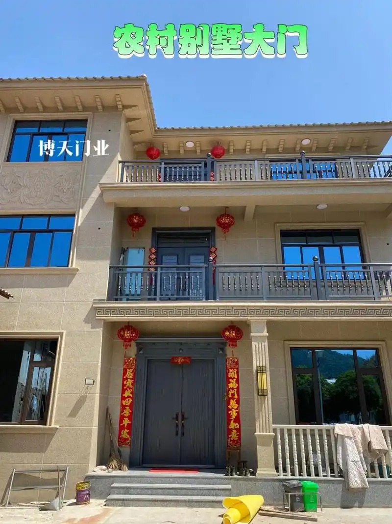 一扇适合 新农村 家用自建房的入户大门 一扇适合新农村 家用自建房的