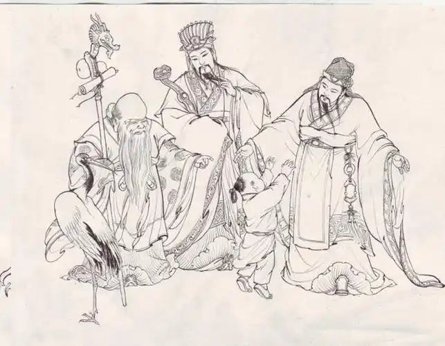 西游记人物线稿