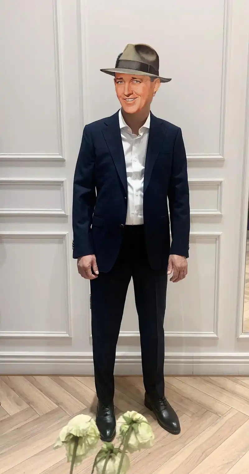 60岁大叔爷青一回减龄版西服穿搭