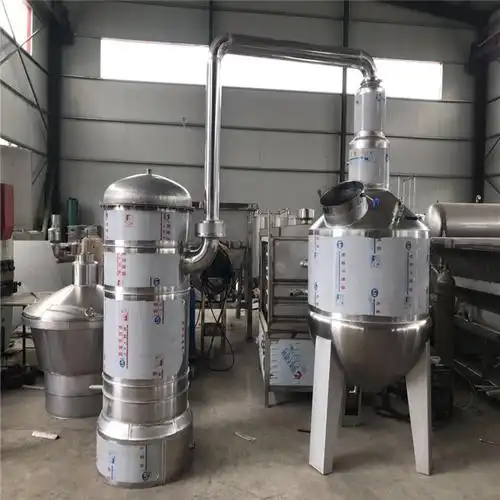 200斤白酒酿酒设备蒸汽式烧酒锅