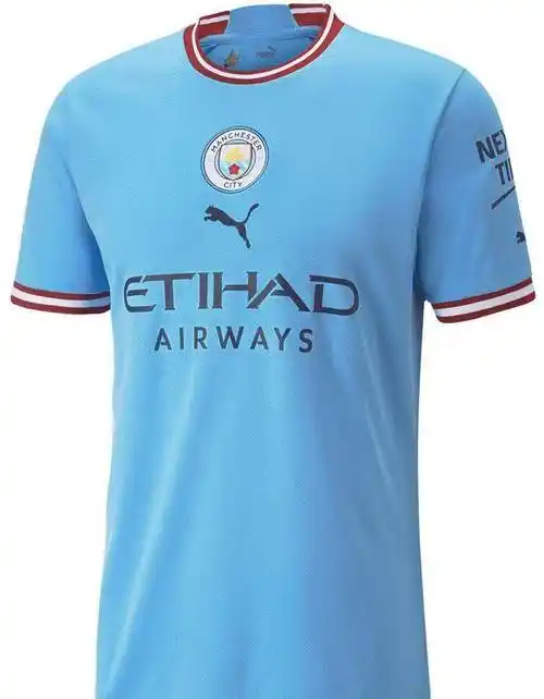 曼城公布2022-23赛季的全新主场球衣_科林_球员_传奇