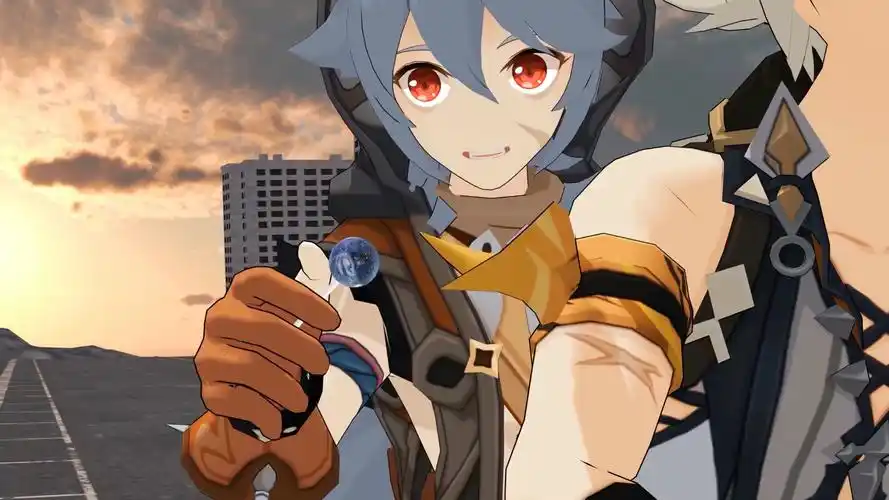 原神雷泽giegie你女朋友不会生气吧