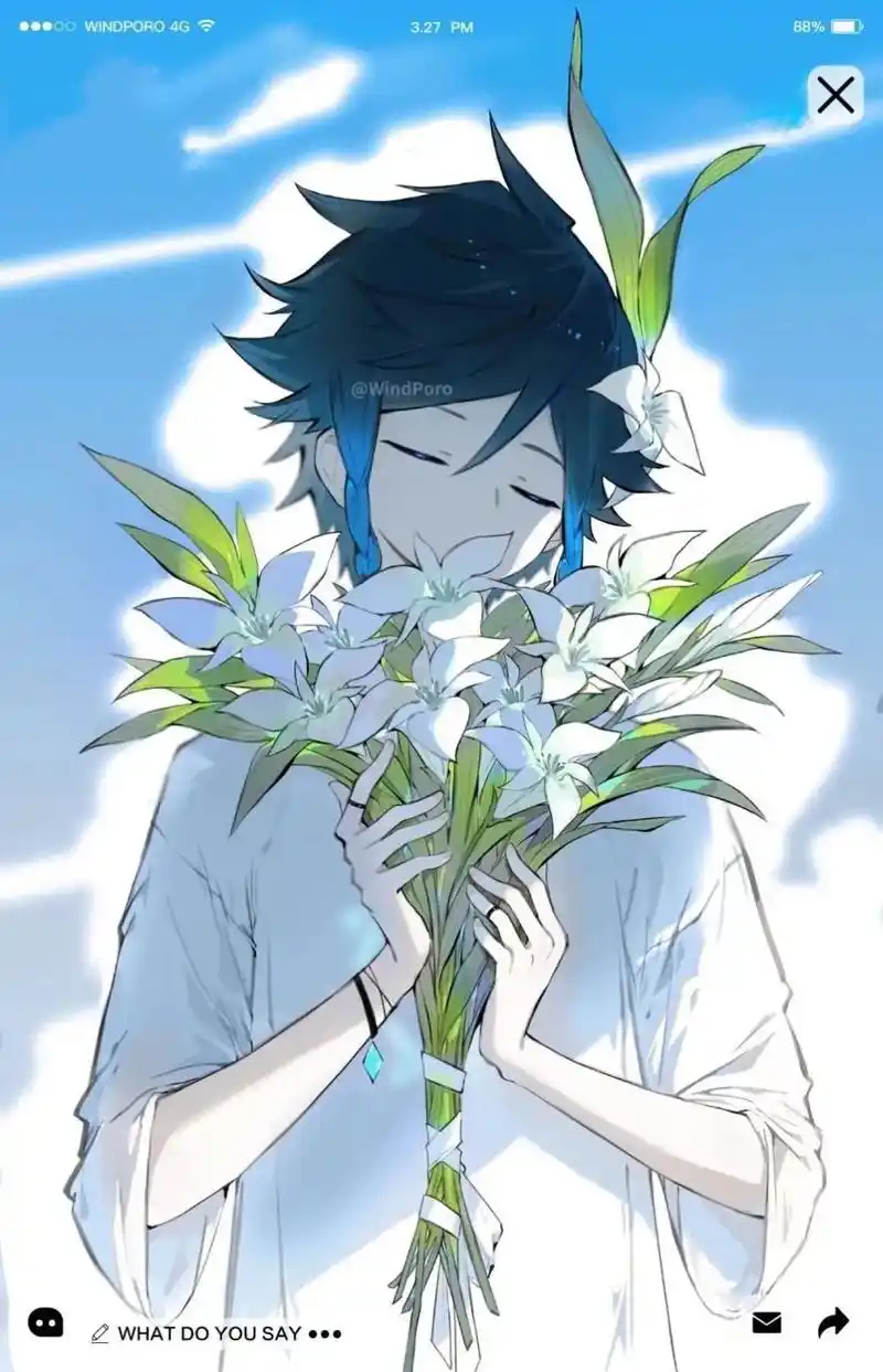 唯一纯白的茉莉花 #原神 #二次元 #温迪 - 抖音