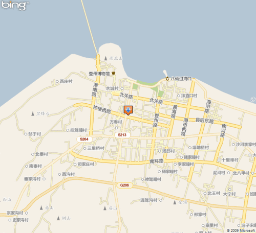 烟台市蓬莱市地图