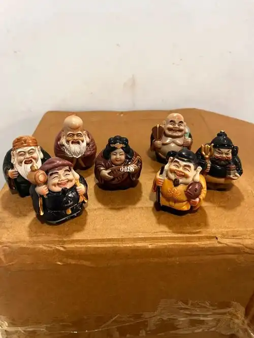 日本七福神工艺精美人物摆件