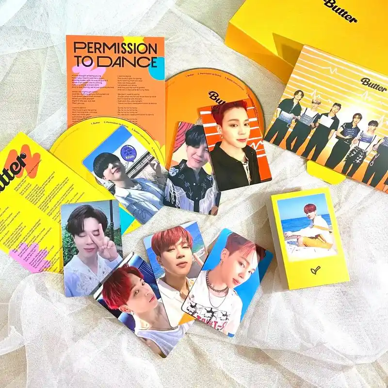 小卡分享01|朴智旻《butter》专辑部分小卡分享 是我入 - 抖音