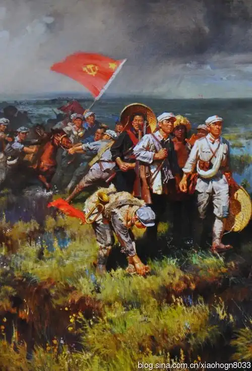 军博《红色记忆》画册 红军题材油画赏析